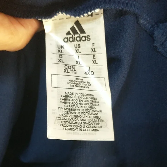 Adidas Louisville Cardinals Blue Half-Zip Jacket with Red Logo NWT - Picture 5 of 10